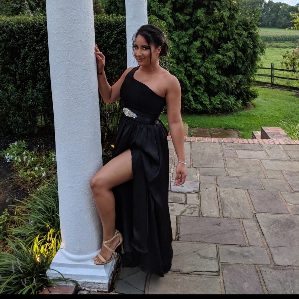 Black Vera Wang Bridesmaid Dress